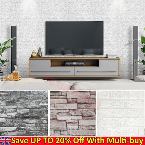 Large tiles brick - 3d, wall