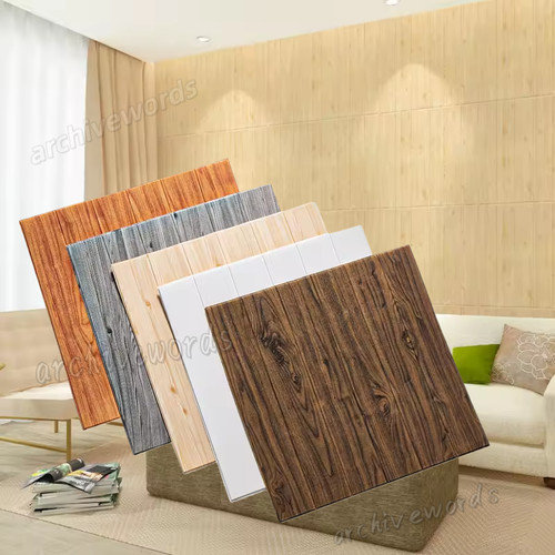60x wood effect tile brick - 3d,