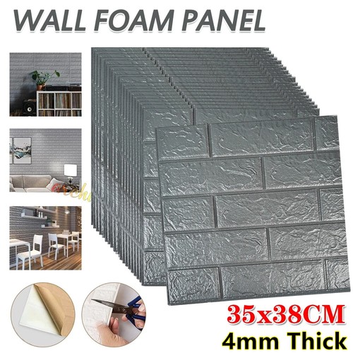 60pcs tile brick wall - 3d,