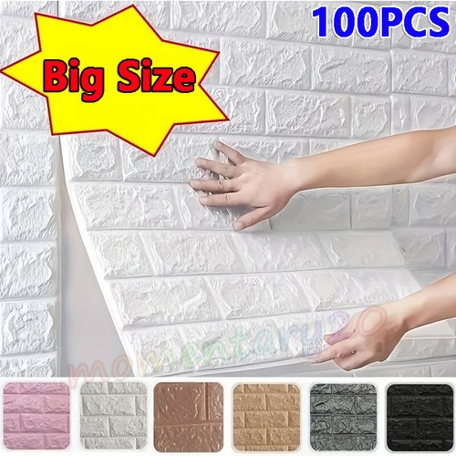 100x large tile brick wall - large,