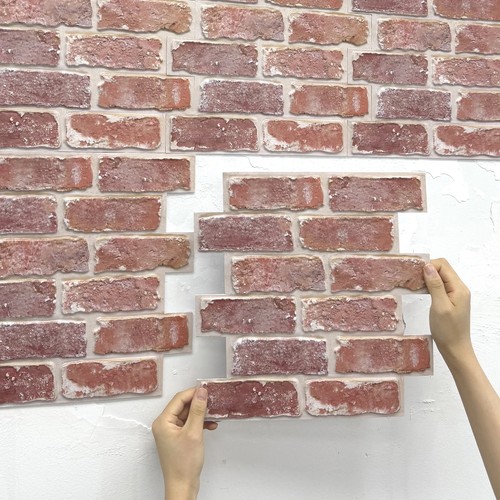 10pcs brick wall - 3d, panels