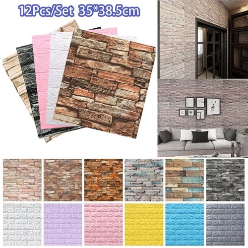 12x imitation brick wall - 3d,