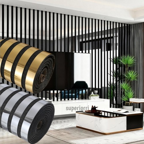 Gold silver stripe - gold,