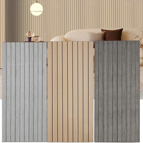Wood slat wall panel 3mm - 3d,