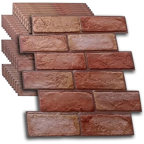 10pc brick wall - panels, self