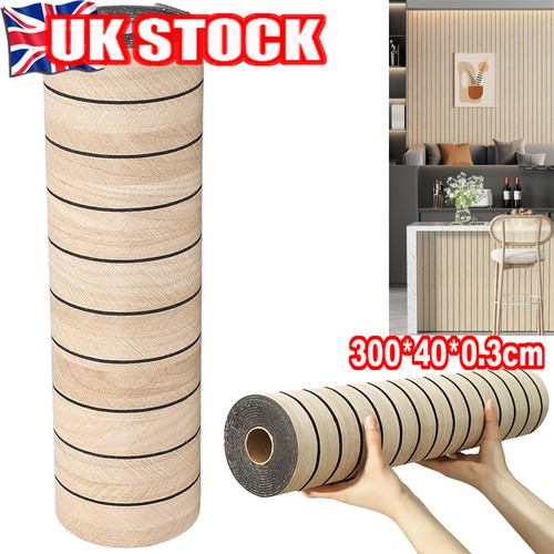 Wood slat wallpaper peel - slat,
