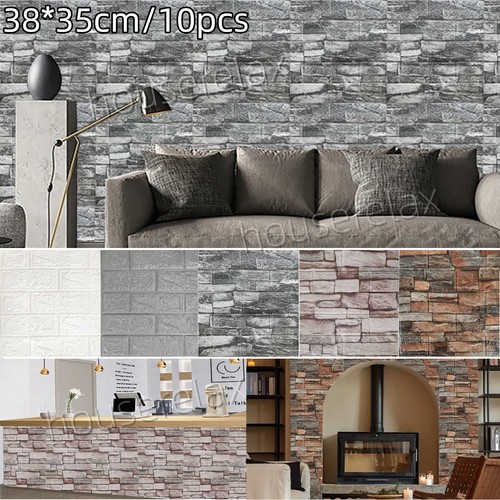 50x tile brick wall - 3d,