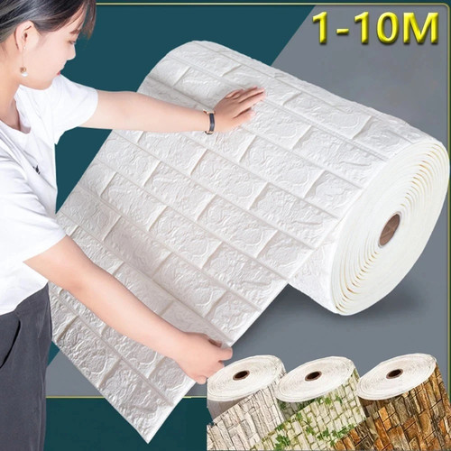 Tile brick wall sticker - 3d,