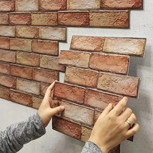 10x brick wall panels - brick,